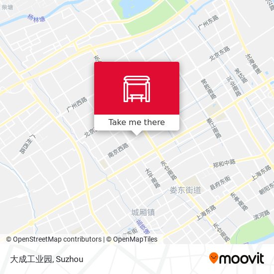 大成工业园 map