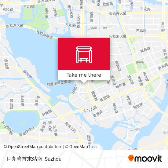 月亮湾首末站南 map