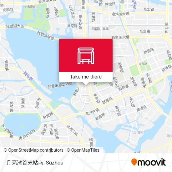 月亮湾首末站南 map