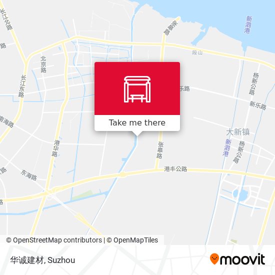 华诚建材 map