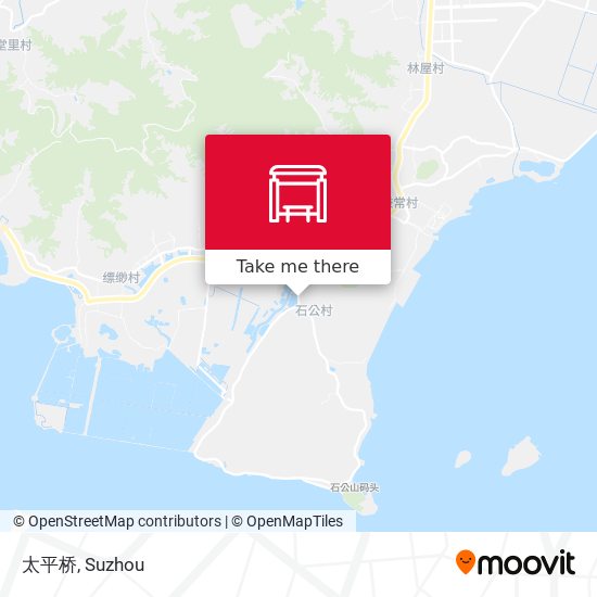 太平桥 map