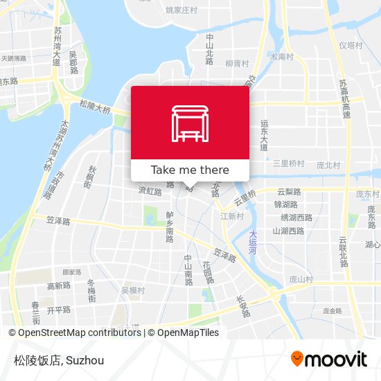 松陵饭店 map