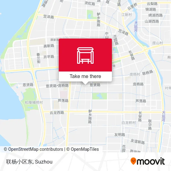 联杨小区东 map