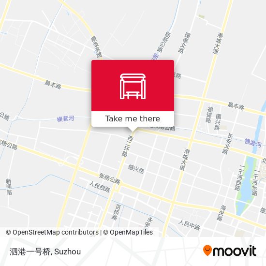 泗港一号桥 map