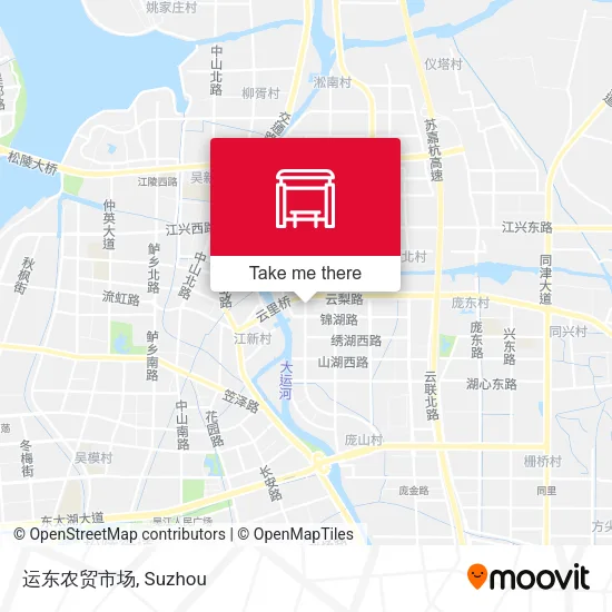 运东农贸市场 map
