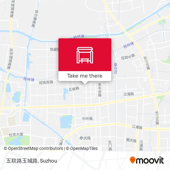 五联路玉城路 map