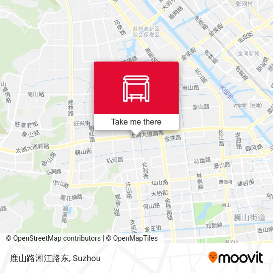鹿山路湘江路东 map