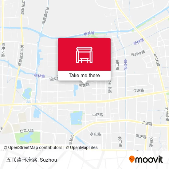 五联路环庆路 map