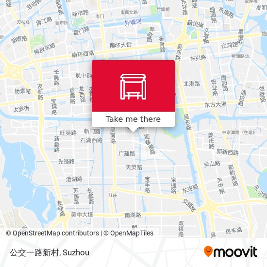 公交一路新村 map