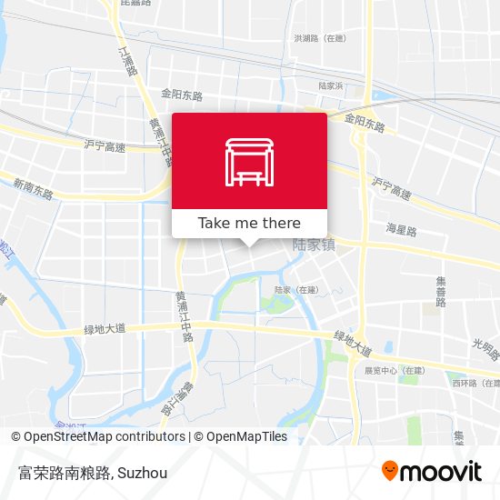 富荣路南粮路 map