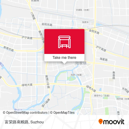 富荣路南粮路 map