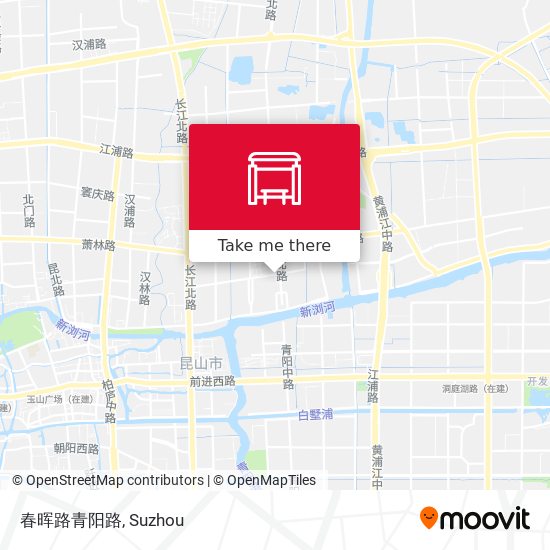 春晖路青阳路 map