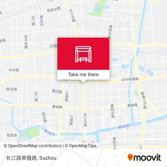 长江路翠薇路 map