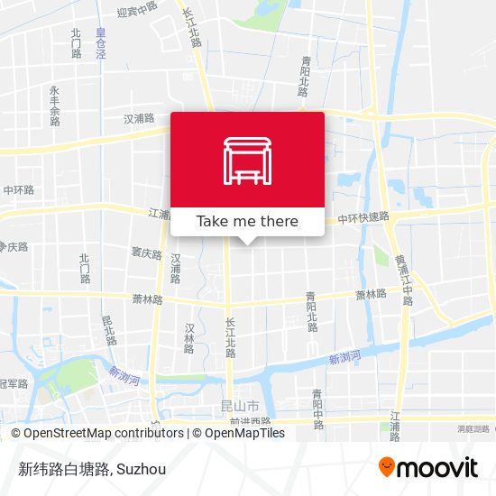 新纬路白塘路 map