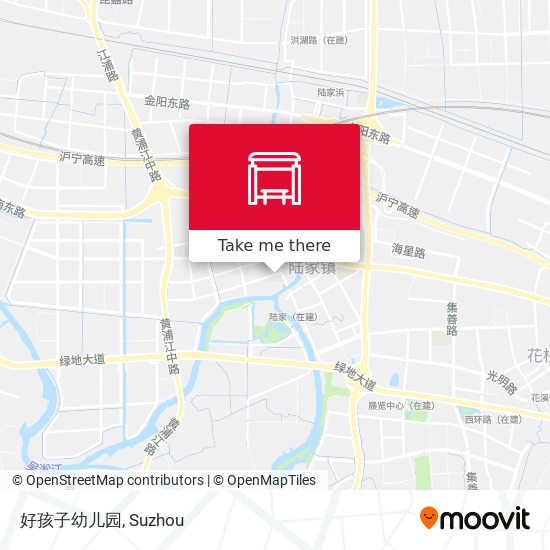 好孩子幼儿园 map