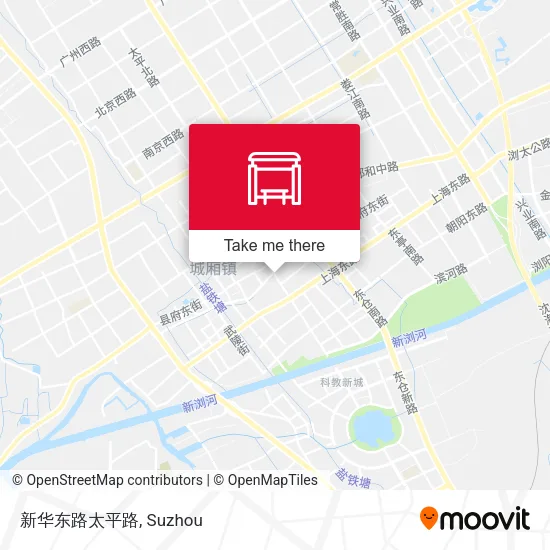 新华东路太平路 map