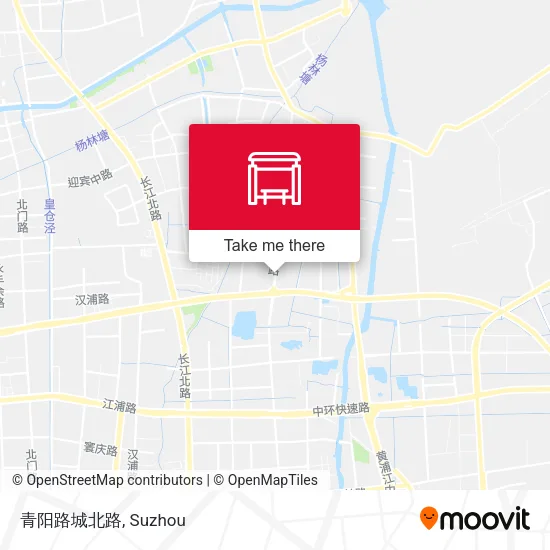 青阳路城北路 map