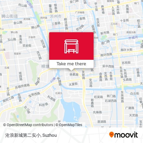 沧浪新城第二实小 map
