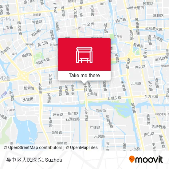 吴中区人民医院 map
