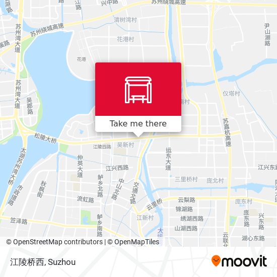 江陵桥西 map