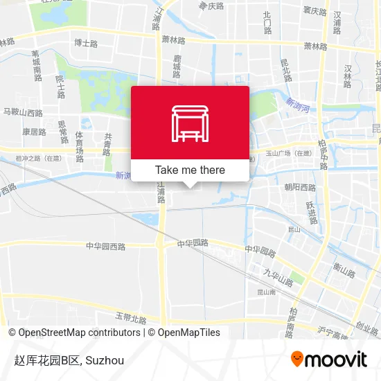 赵厍花园B区 map