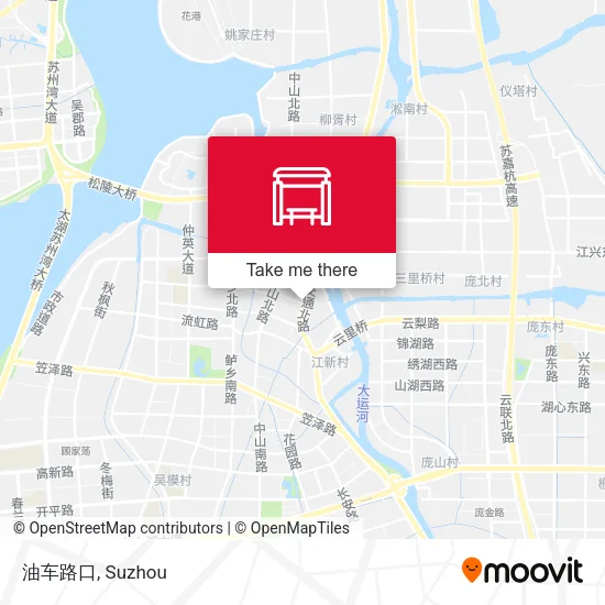 油车路口 map