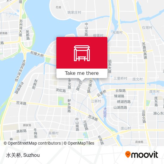 水关桥 map