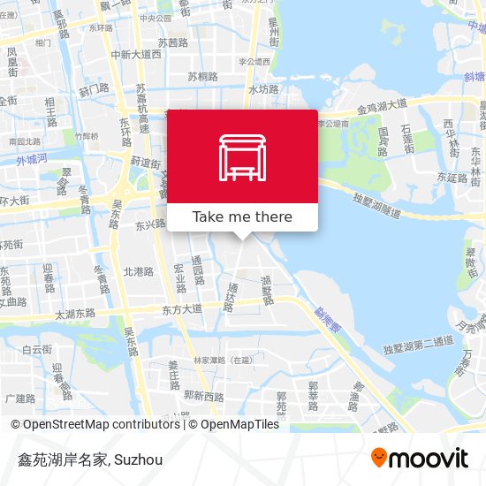 鑫苑湖岸名家 map