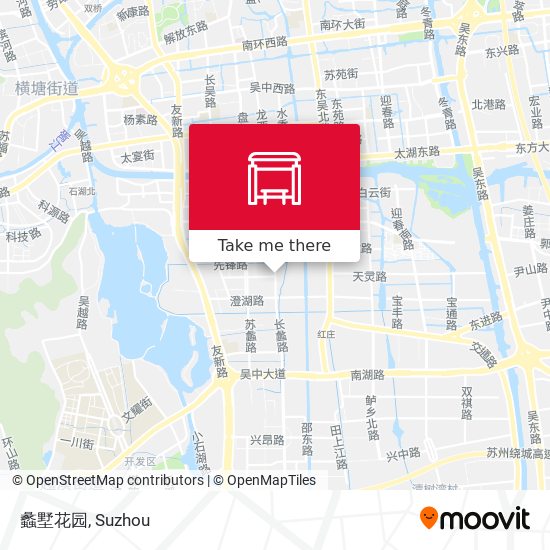 蠡墅花园 map