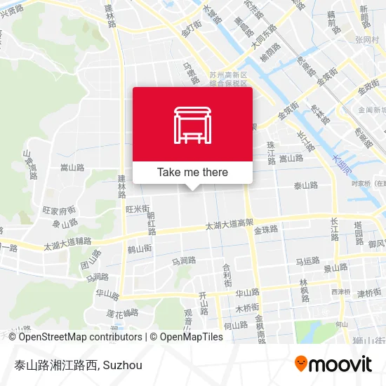 泰山路湘江路西 map