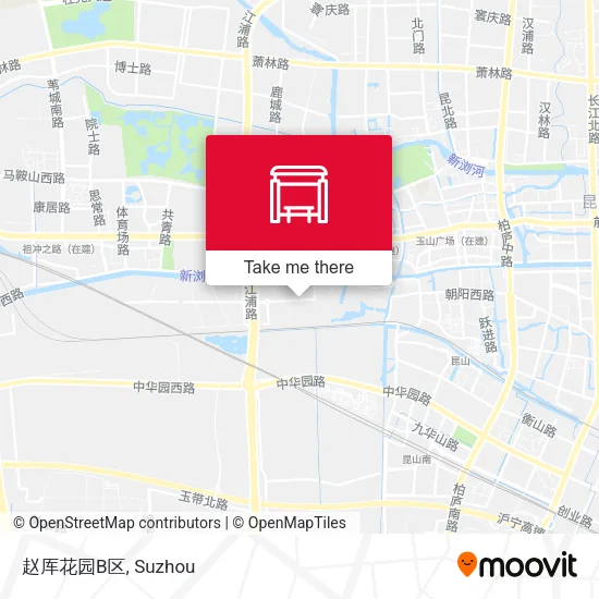 赵厍花园B区 map