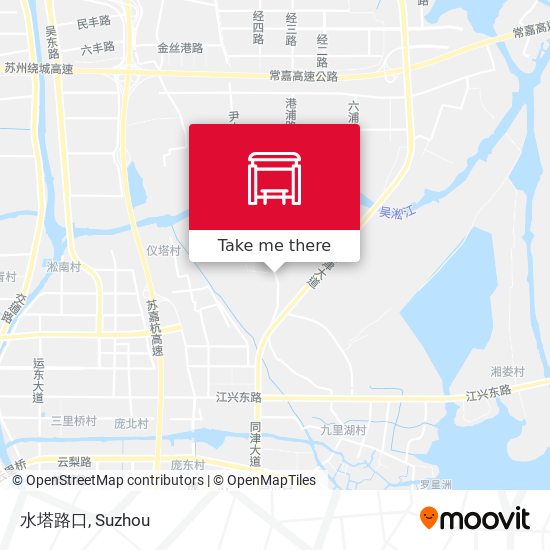 水塔路口 map