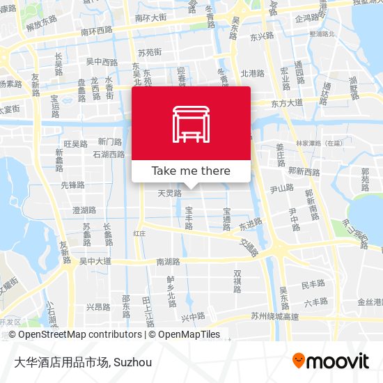 大华酒店用品市场 map