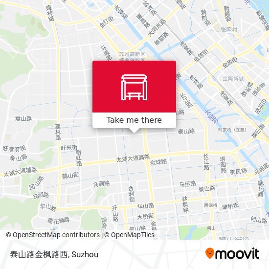 泰山路金枫路西 map