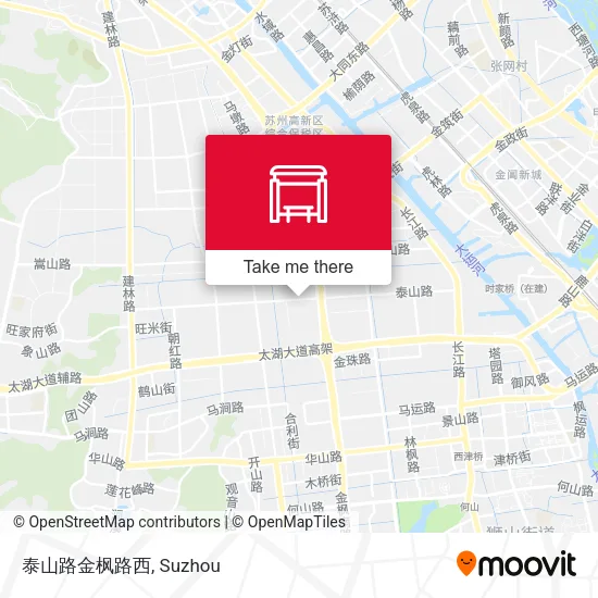 泰山路金枫路西 map