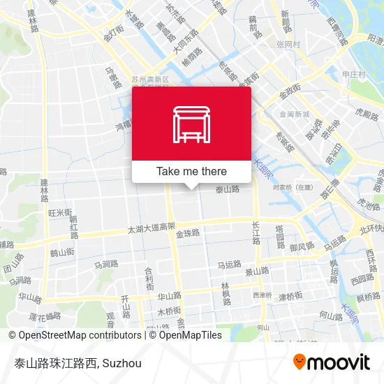 泰山路珠江路西 map