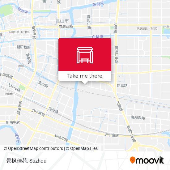 景枫佳苑 map