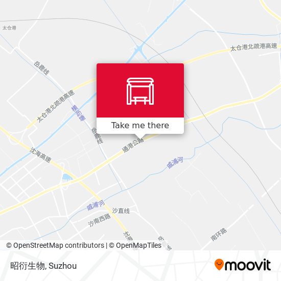 昭衍生物 map