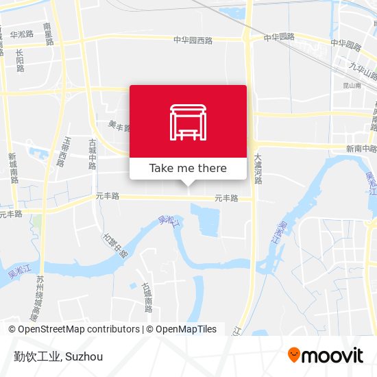 勤饮工业 map