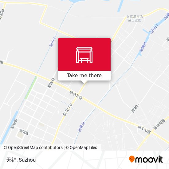 天福 map