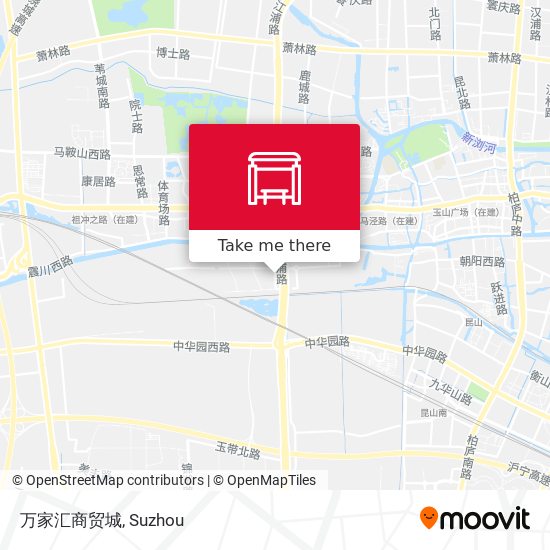 万家汇商贸城 map