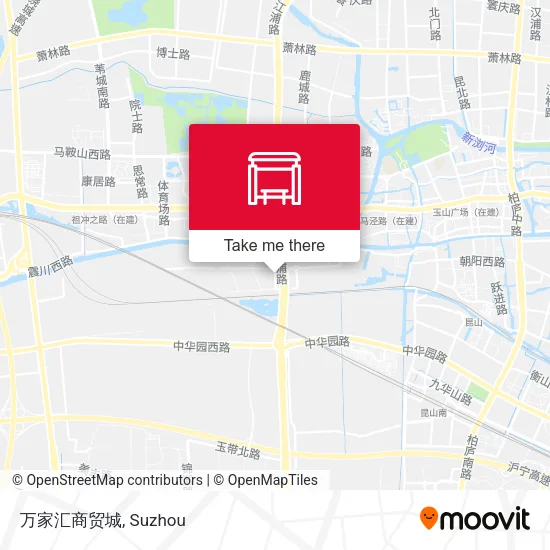 万家汇商贸城 map