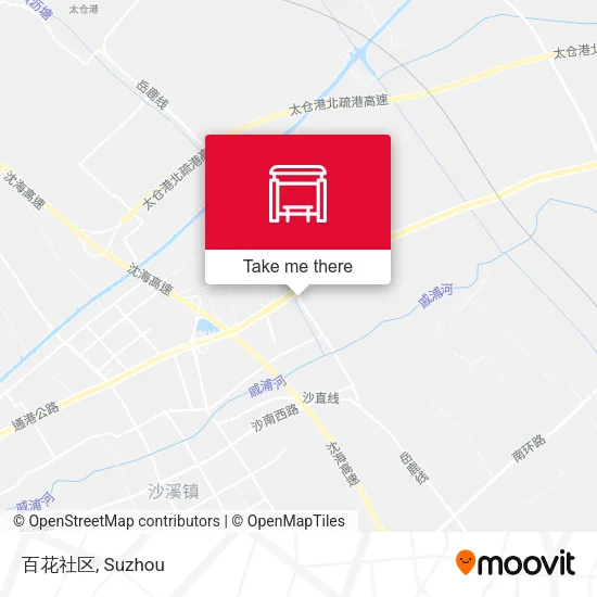 百花社区 map