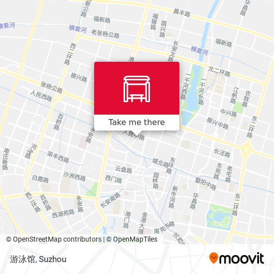 游泳馆 map