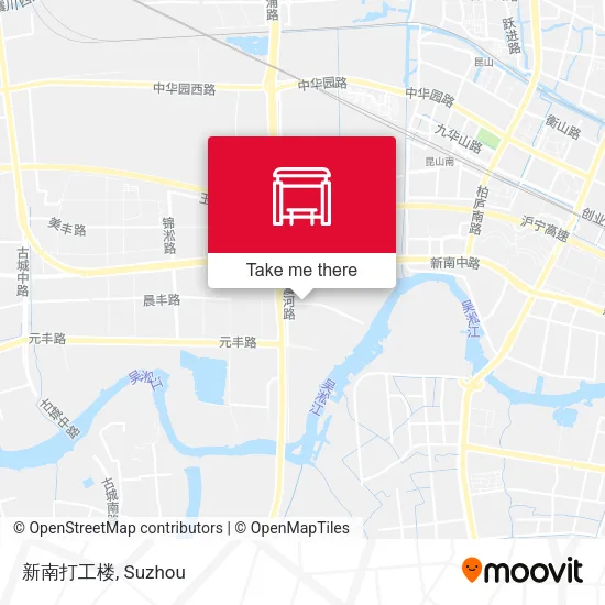 新南打工楼 map