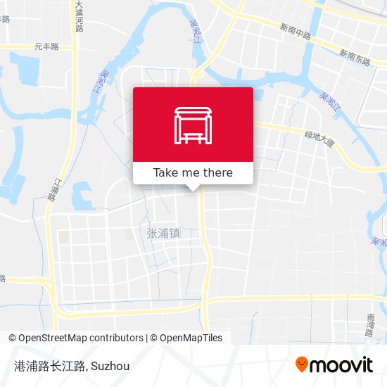 港浦路长江路 map