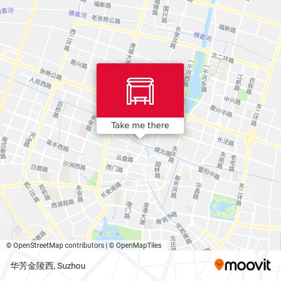 华芳金陵西 map