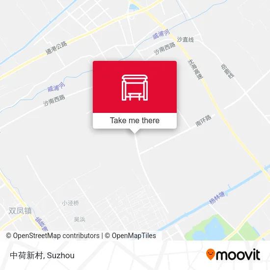 中荷新村 map
