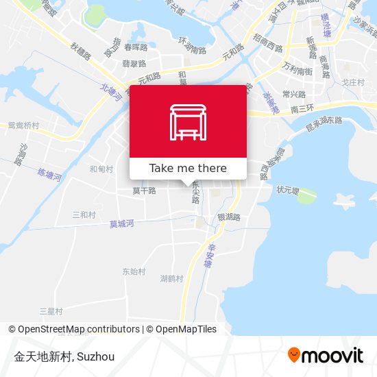 金天地新村 map