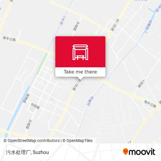 污水处理厂 map